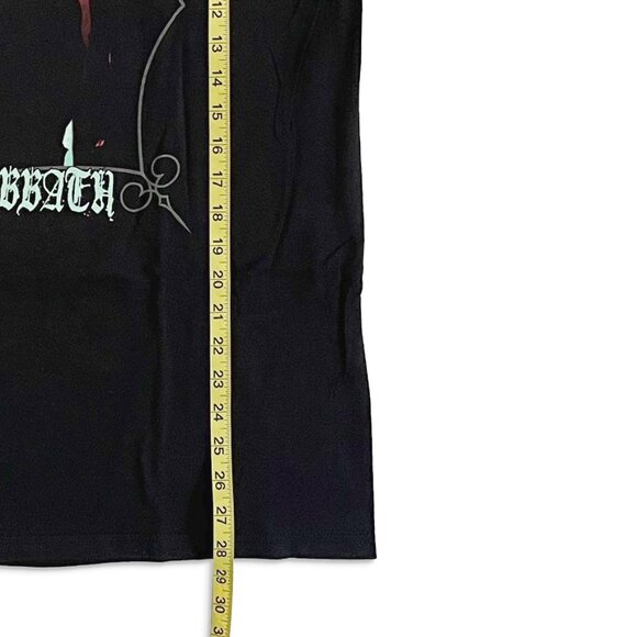 Vintage Black Sabbath Band Photo / Rune Cross Back - Picture 8 of 8